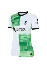 Fotbalové Dres Liverpool Dámské Venkovní Oblečení 2023-24 Krátký Rukáv